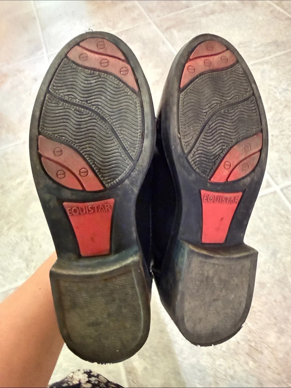 Equistar kids paddock boots